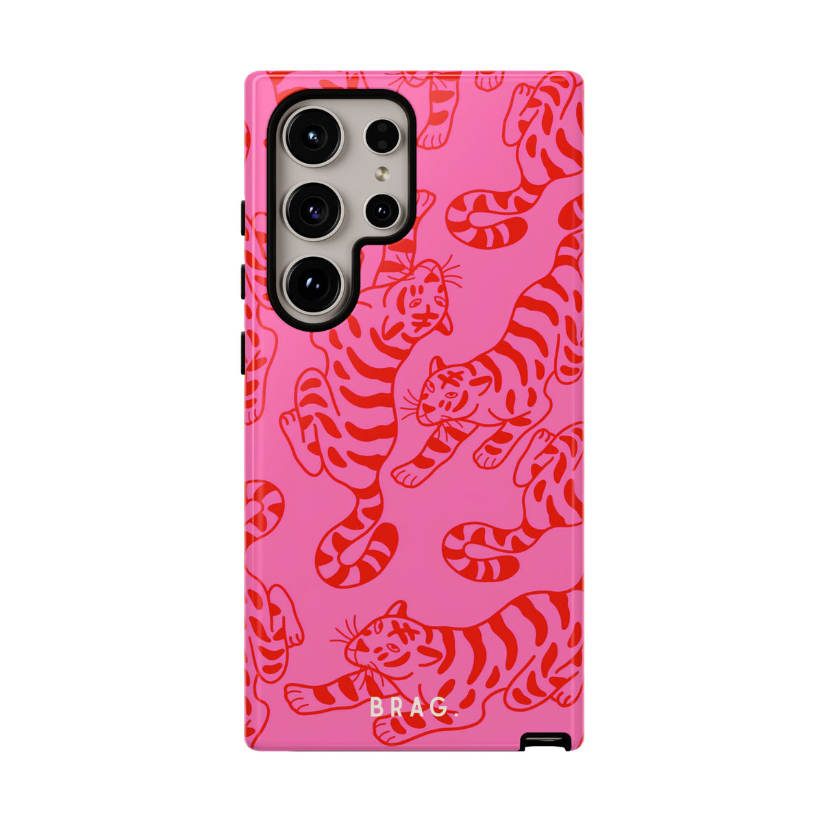 Tiger Lily Tough Phone Case – Shockproof Protective iPhone Cover
