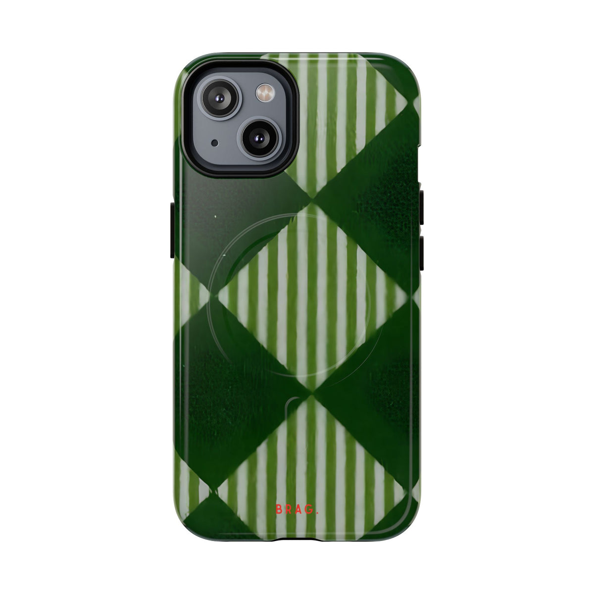 Woven Pattern MagSafe Tough Phone Case — Magnetic Protective Cover