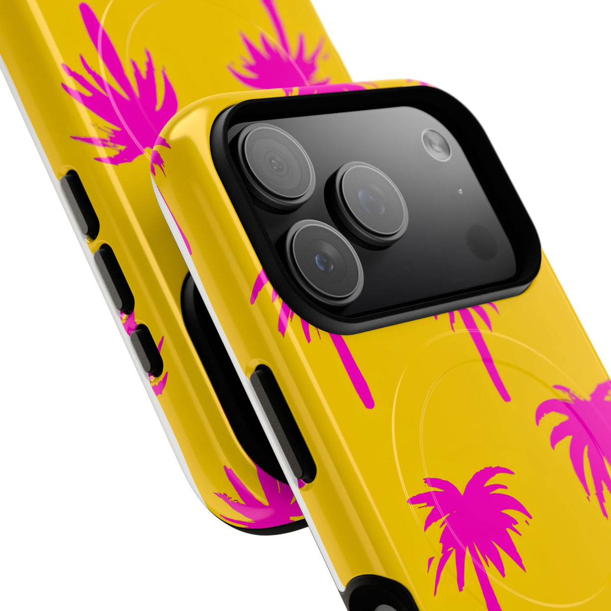 Pink Palms MagSafe Tough Phone Case — Magnetic Protective Cover