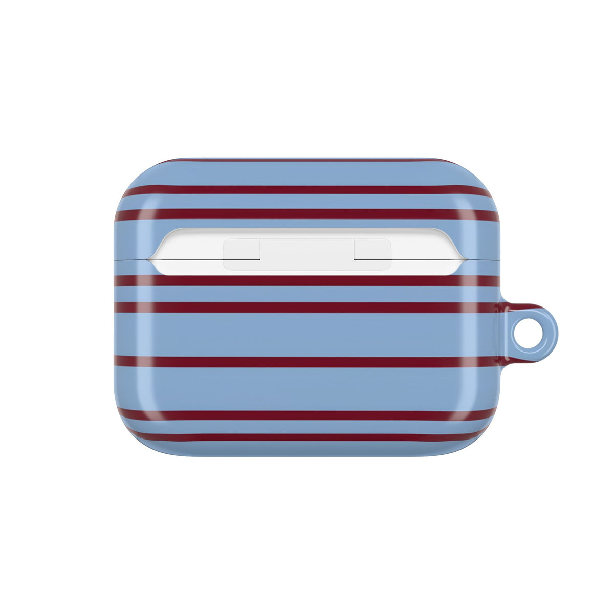 Nautical Stripe AirPod Case – Slim Protective Charging Case