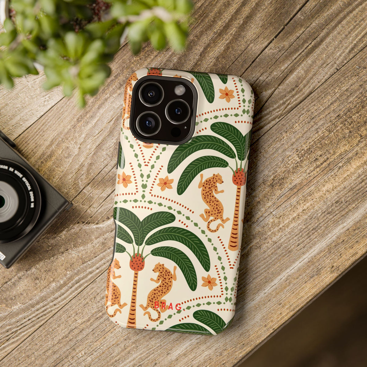 Palm Royale Magnetic Impact-Resistant Phone Case