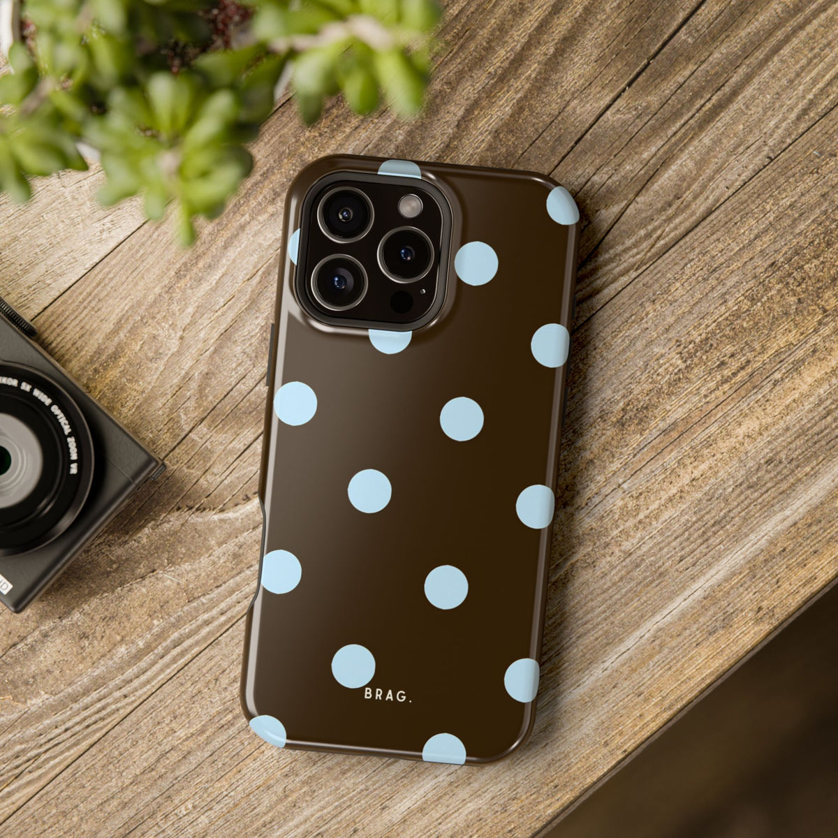 Scattered Dots Magnetic Impact-Resistant Phone Case