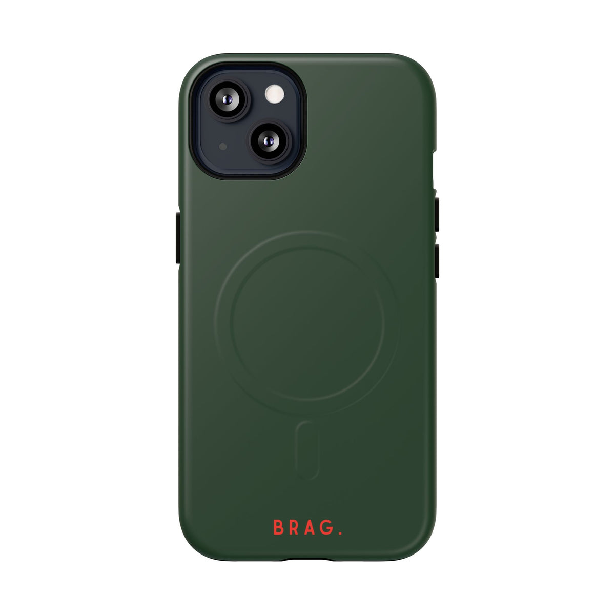 Brag Green MagSafe Tough Phone Case — Magnetic Protective Cover
