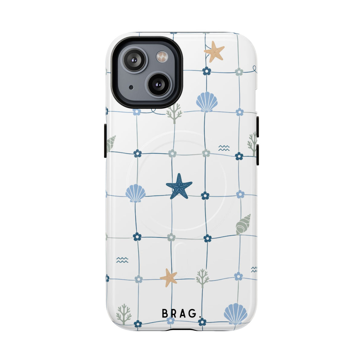 Sea Sun Sand MagSafe Tough Phone Case — Magnetic Protective Cover