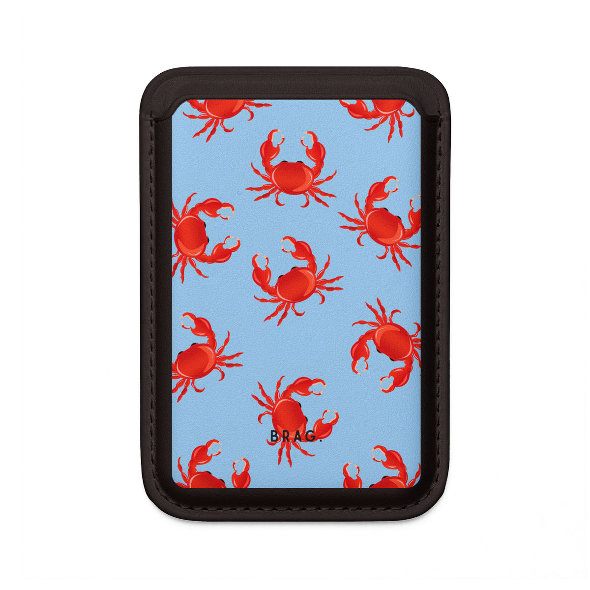 Crab Stack MagSafe Vegan Wallet — Slim Phone Card Holder