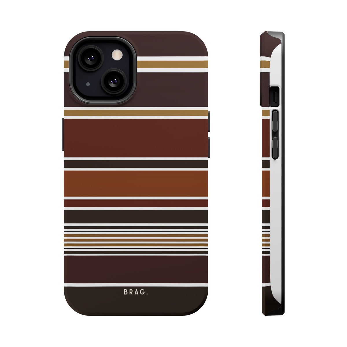 Cocoa Line Magnetic Impact-Resistant Phone Case