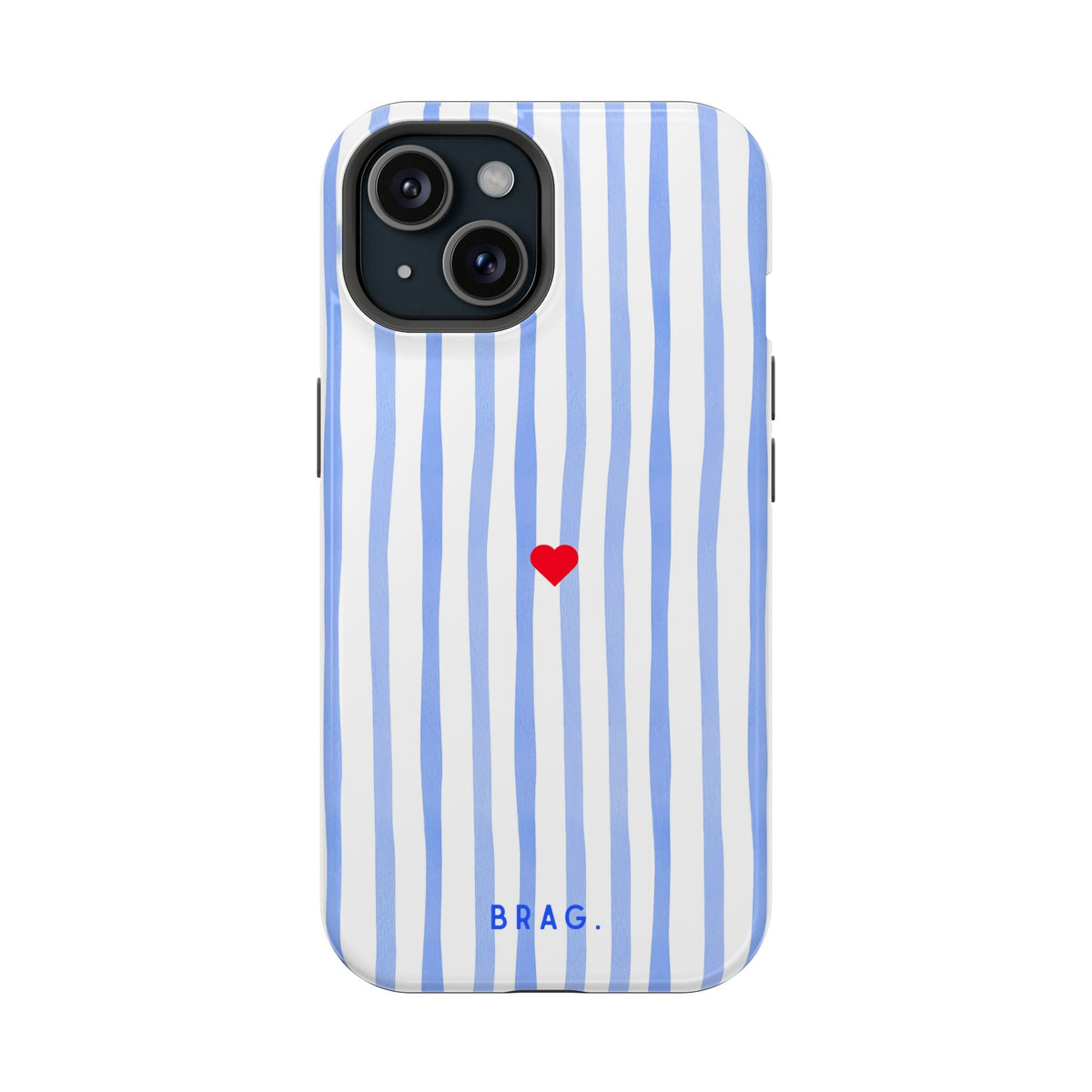 Blue Heart Magnetic Impact-Resistant Phone Case