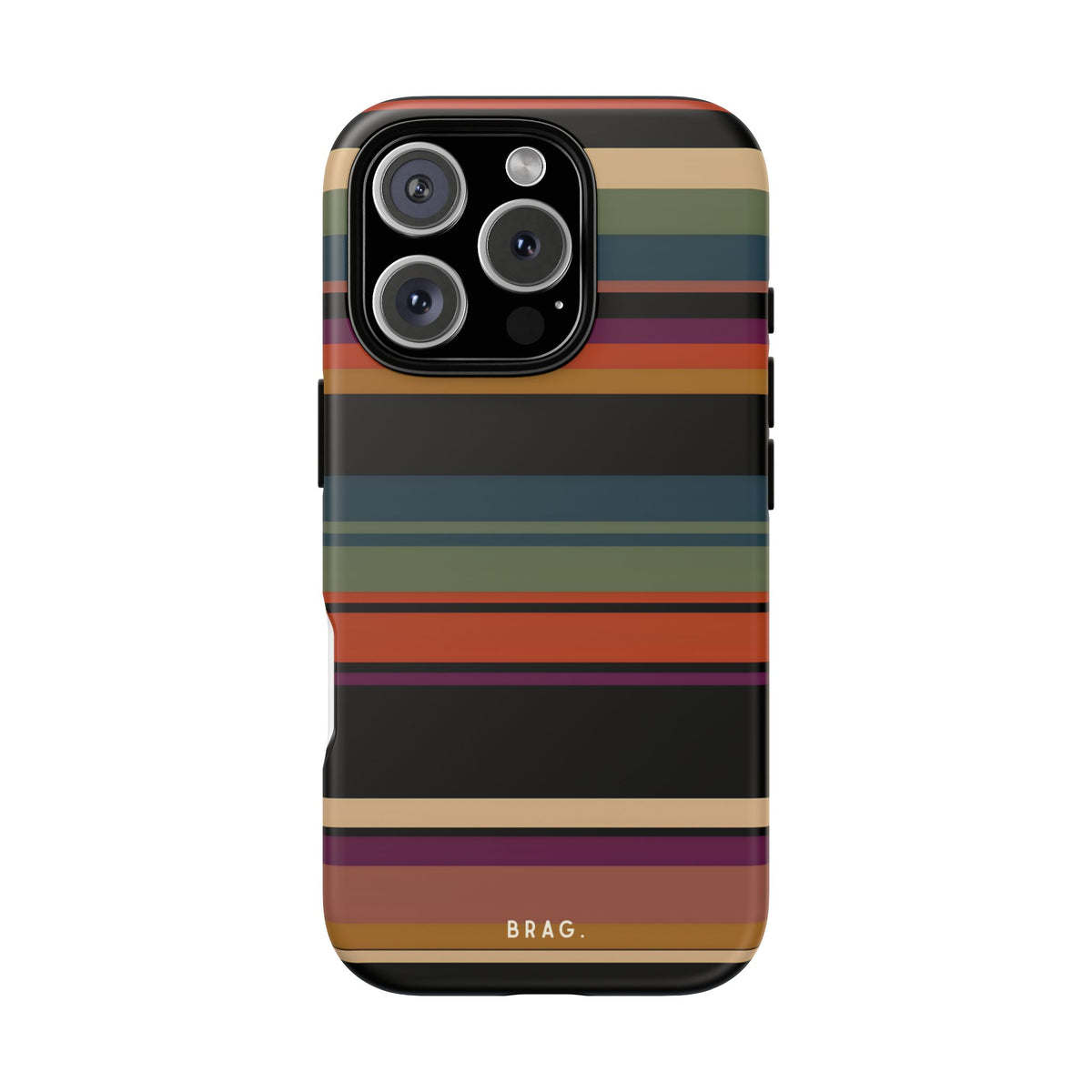 Market Stripe Tough Phone Case – Shockproof Protective iPhone Cover