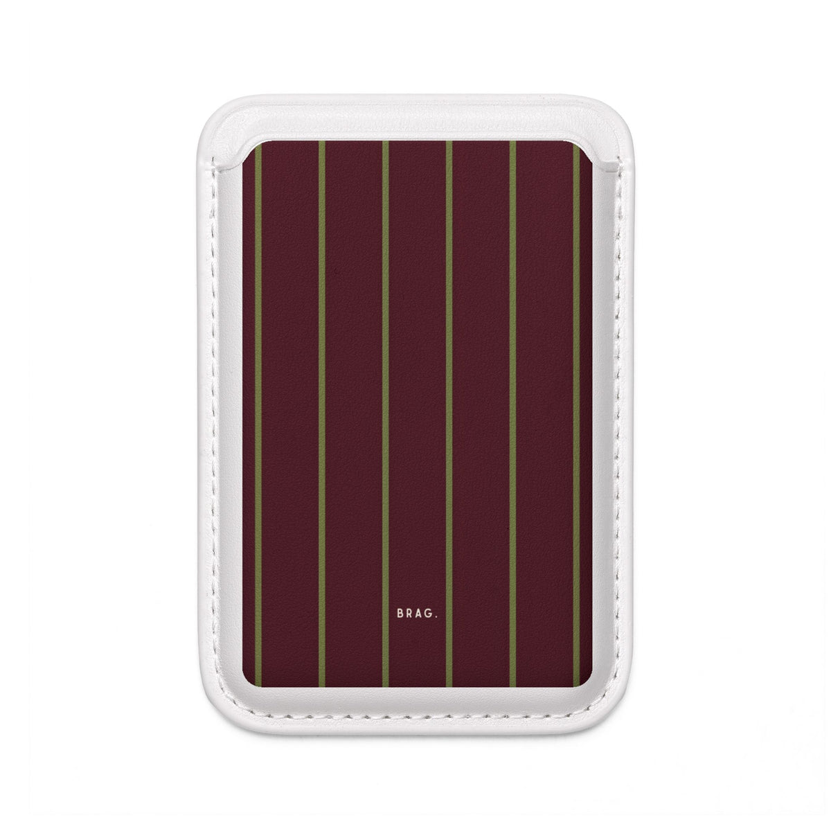Garnet Gold MagSafe Vegan Wallet — Slim Phone Card Holder