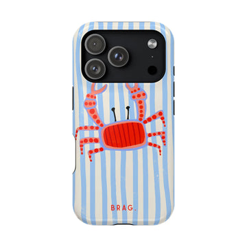 Azure Crab Magnetic Impact-Resistant Phone Case