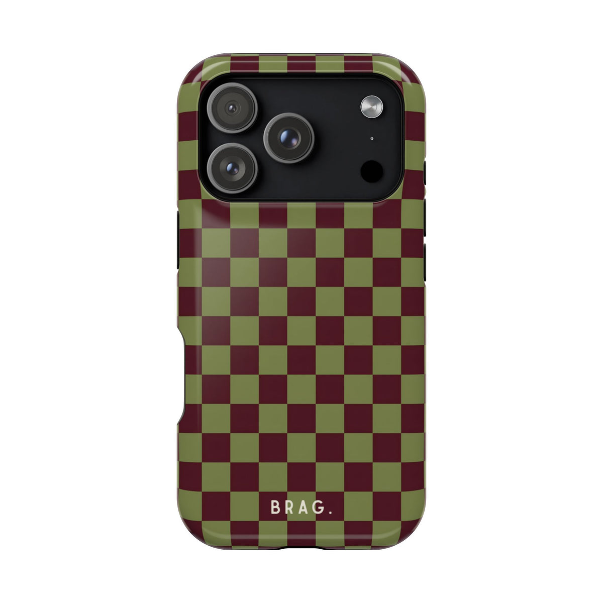 Lucky Check Magnetic Impact-Resistant Phone Case