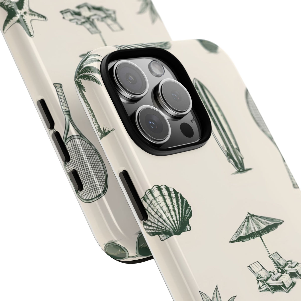 Beach Club Tough Phone Case – Shockproof Protective iPhone Cover