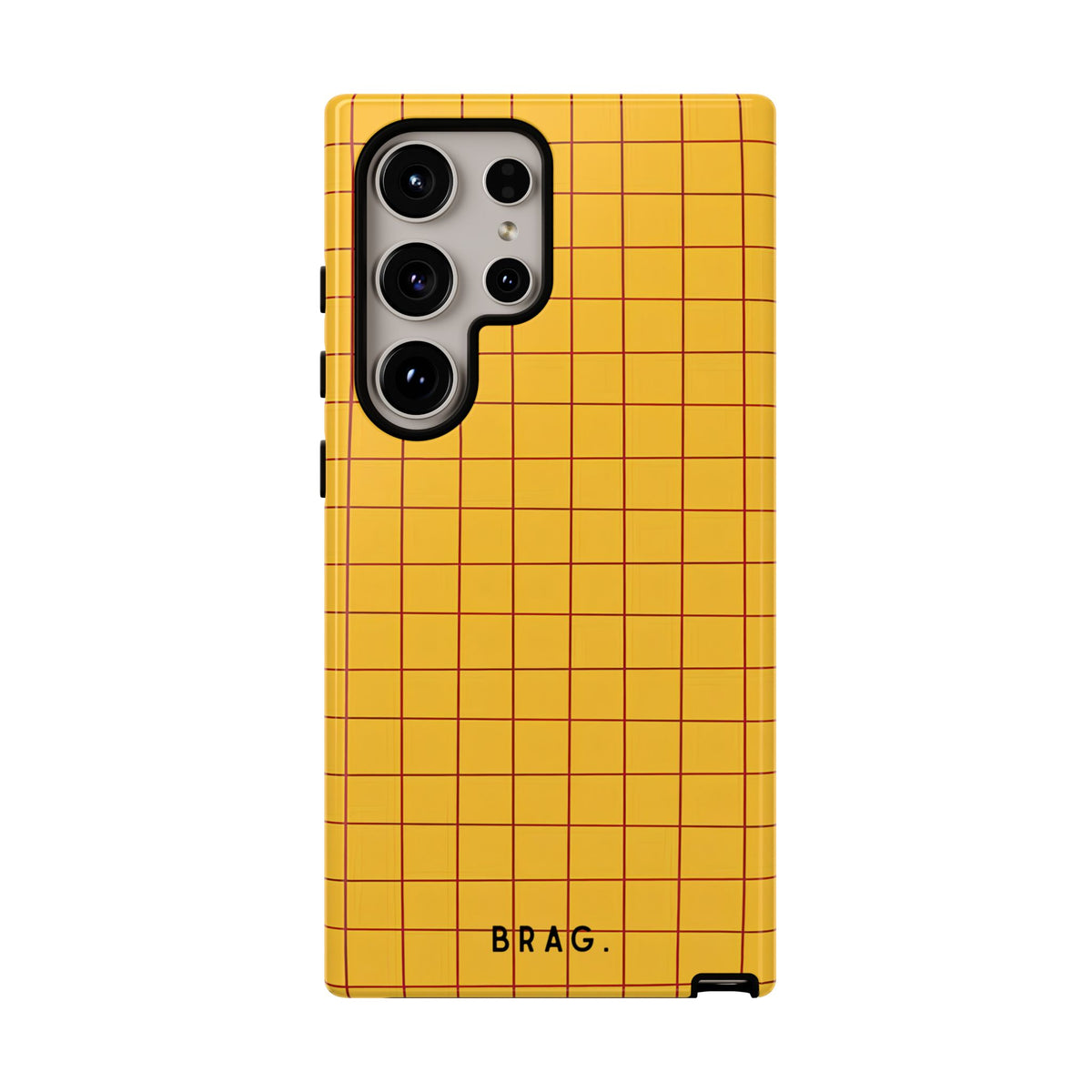 Cheese Grid Tough Phone Case – Shockproof Protective iPhone Cover