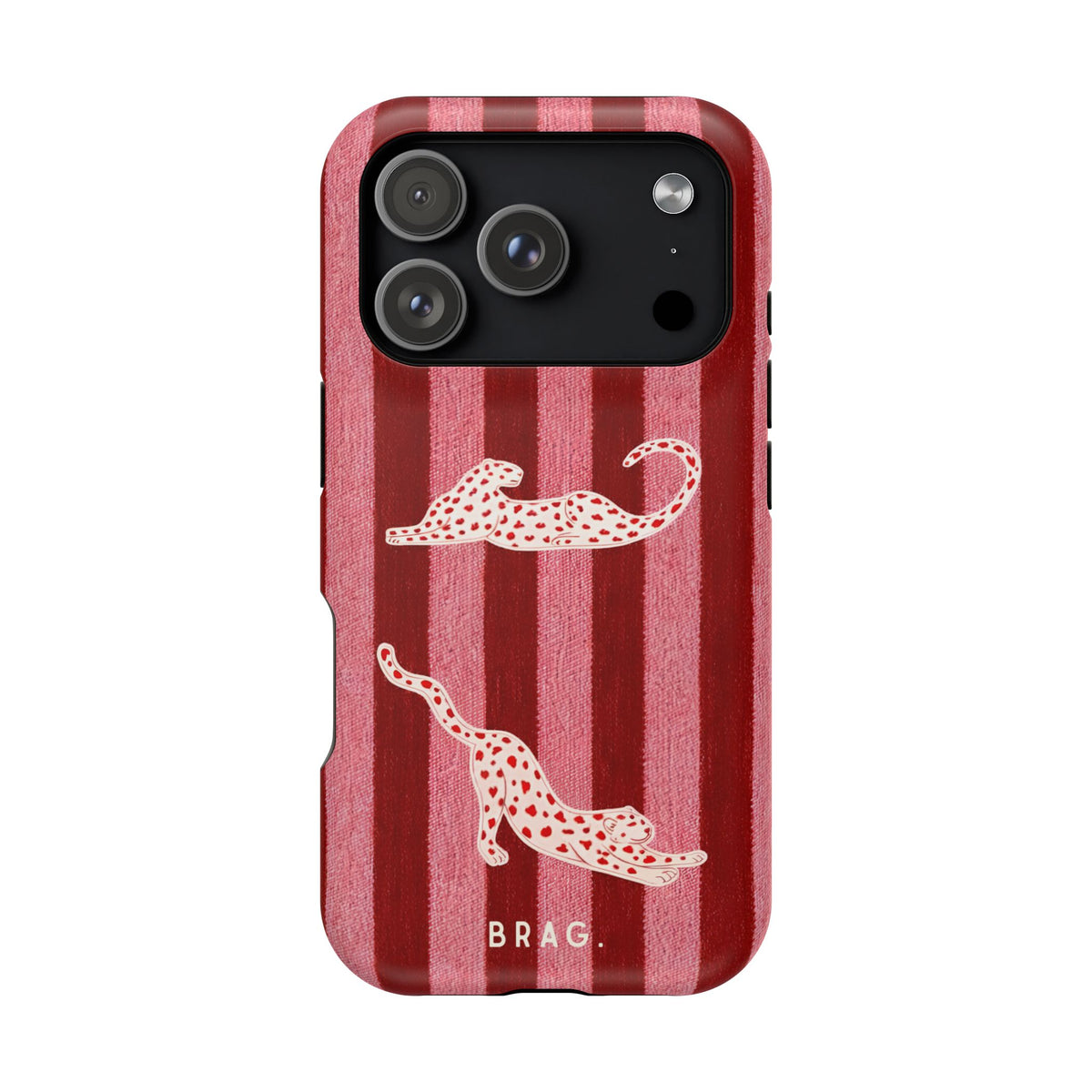 Pink Safari Magnetic Impact-Resistant Phone Case