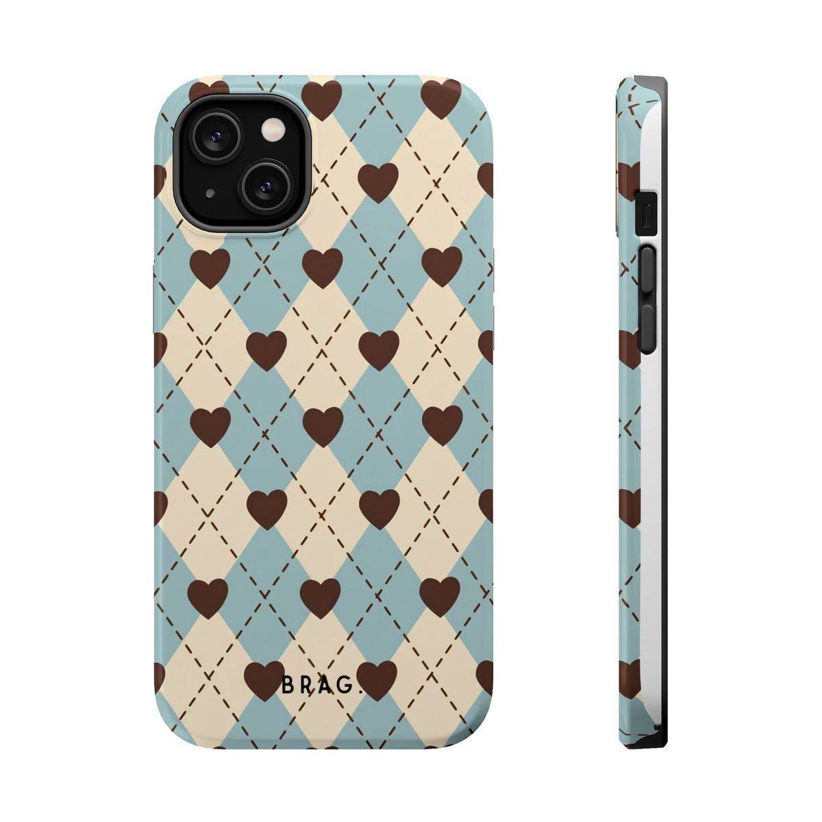 Sweetheart Plaid Magnetic Impact-Resistant Phone Case