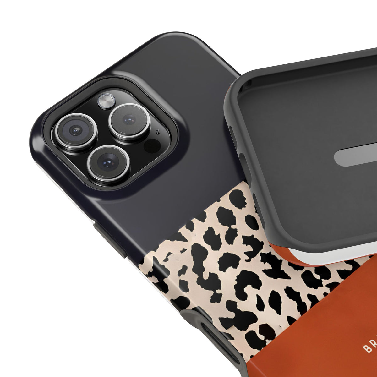 Leopard Block Magnetic Impact-Resistant Phone Case