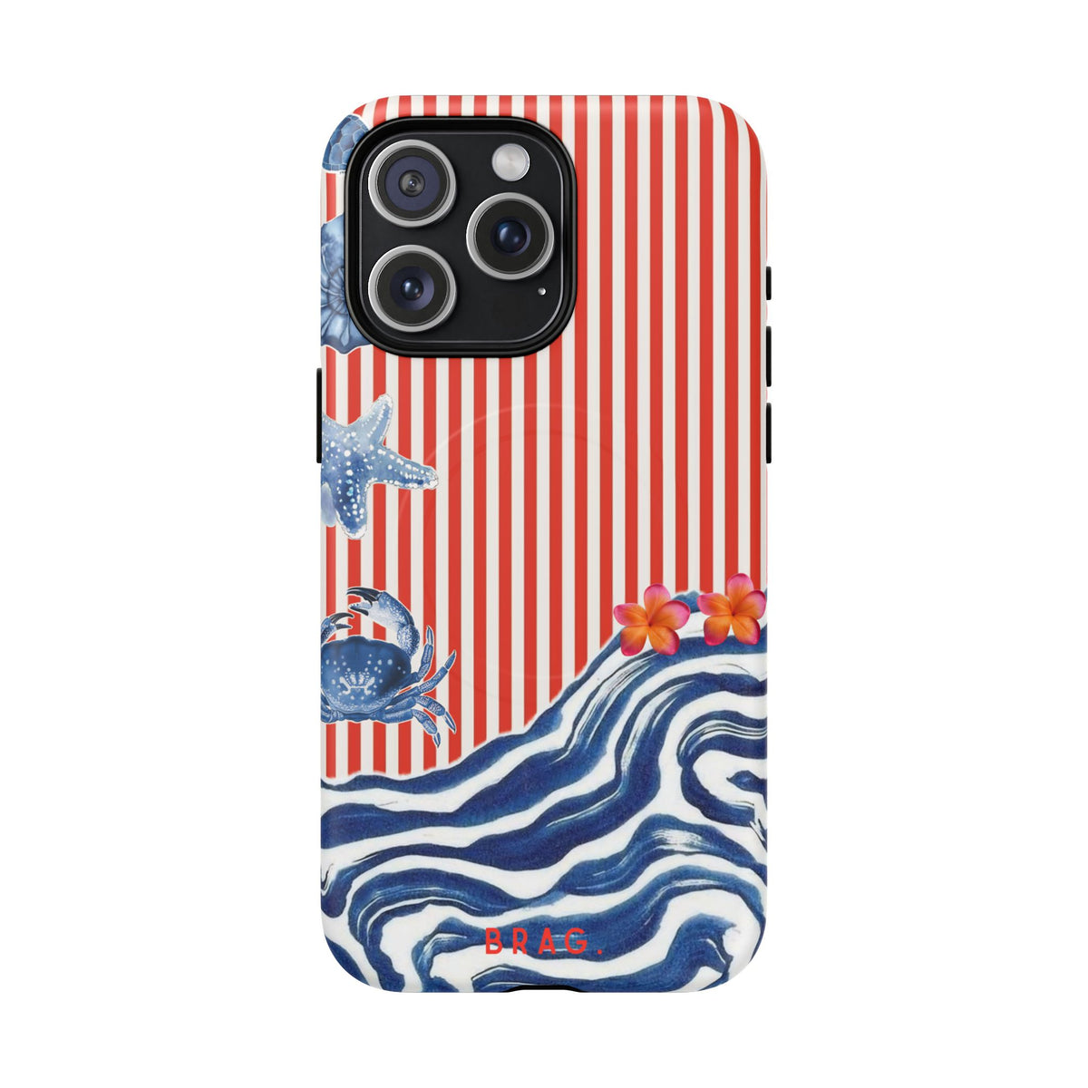 Riviera Postcard MagSafe Tough Phone Case — Magnetic Protective Cover