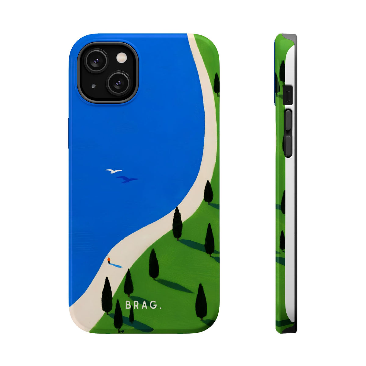 Blue Escape Magnetic Impact-Resistant Phone Case