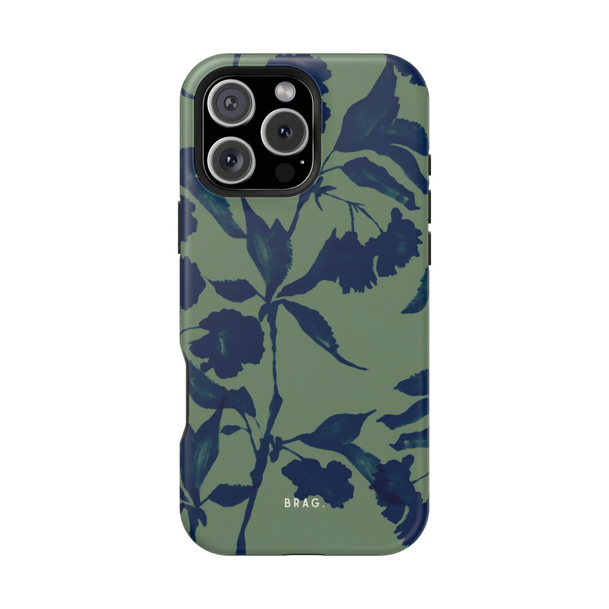 Sage Bloom Magnetic Impact-Resistant Phone Case