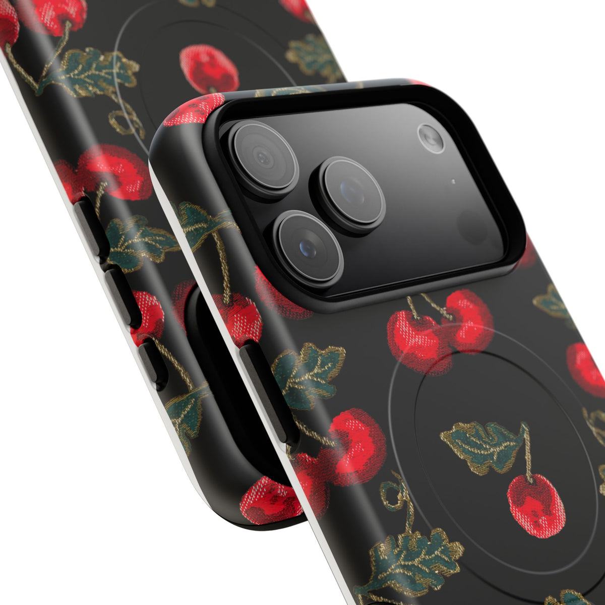 Cherry Bomb MagSafe Tough Phone Case — Magnetic Protective Cover