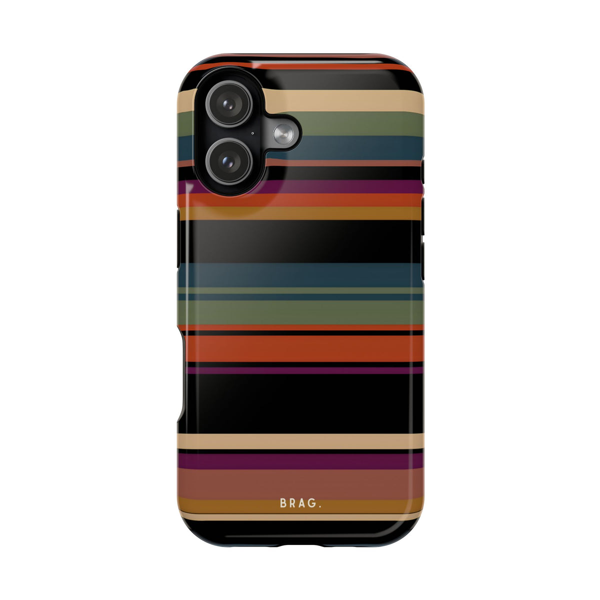 Market Stripe Magnetic Impact-Resistant Phone Case