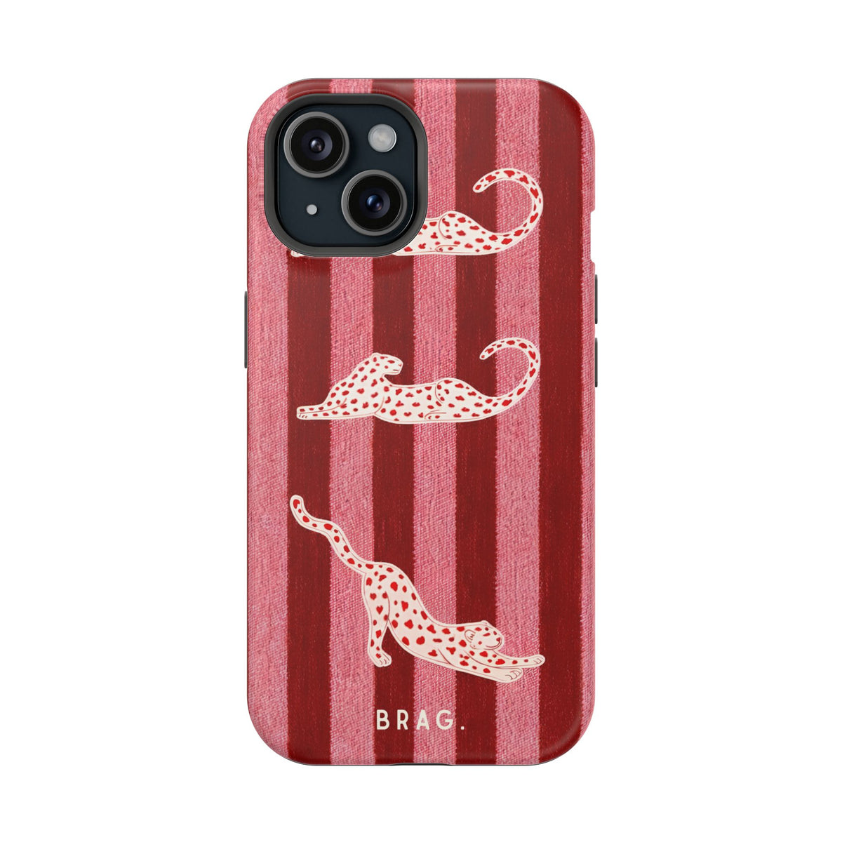 Pink Safari Magnetic Impact-Resistant Phone Case