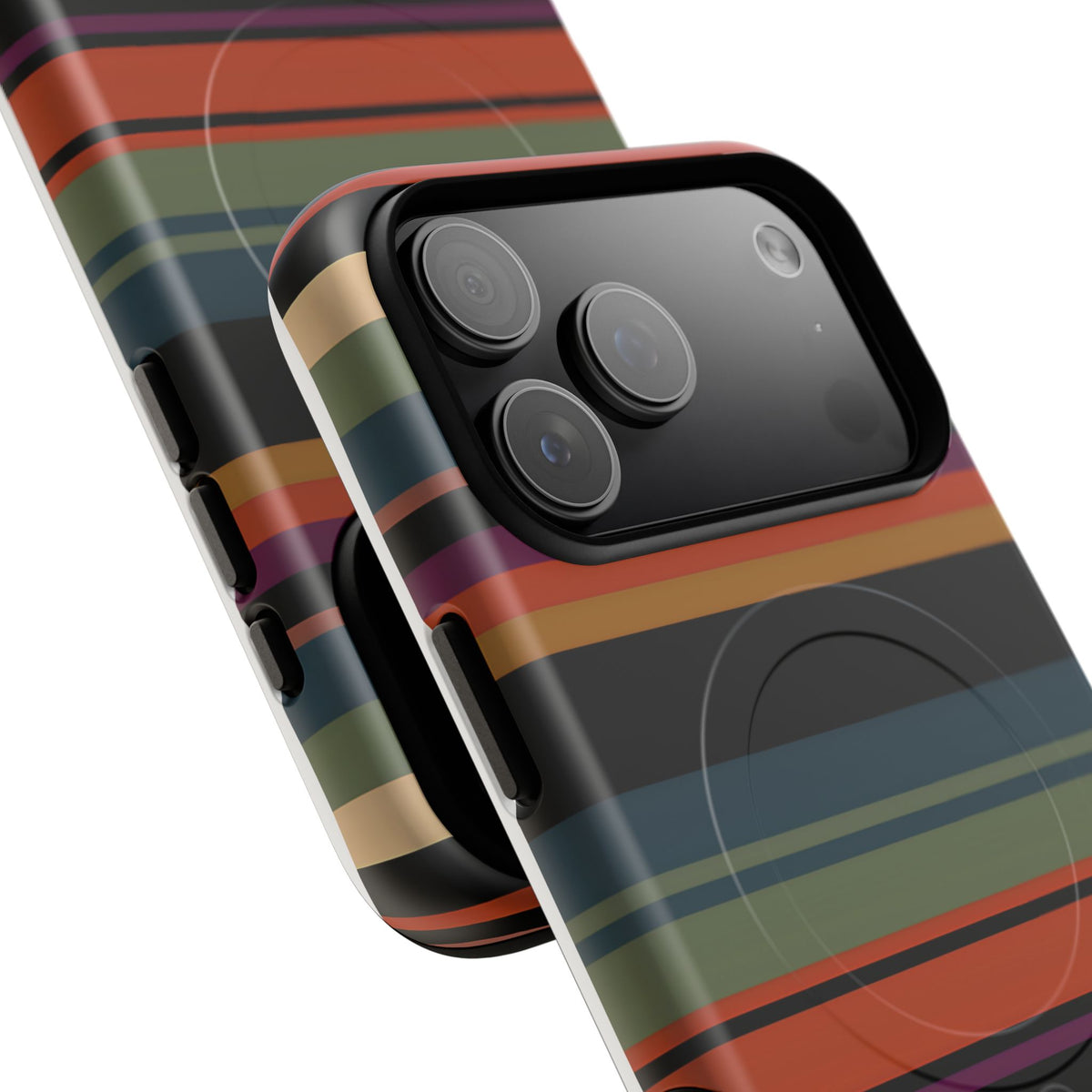 Market Stripe MagSafe Tough Phone Case — Magnetic Protective Cover