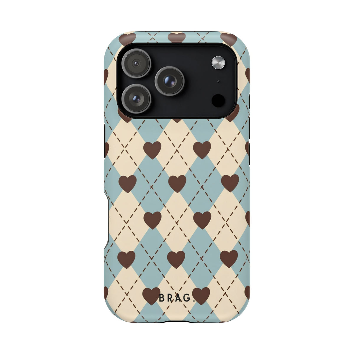 Sweetheart Plaid Magnetic Impact-Resistant Phone Case