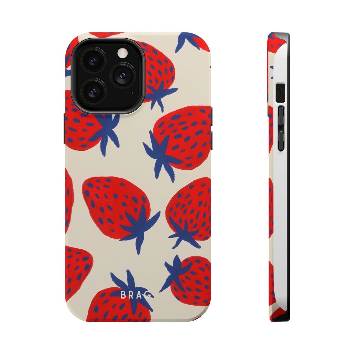Strawberry Field Magnetic Impact-Resistant Phone Case