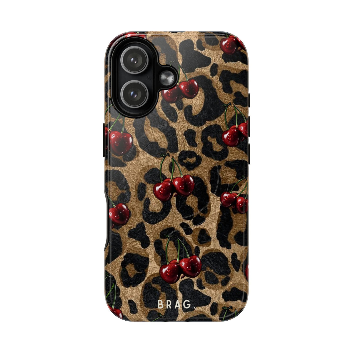 Cherry Hunter MagSafe Tough Phone Case — Magnetic Protective Cover