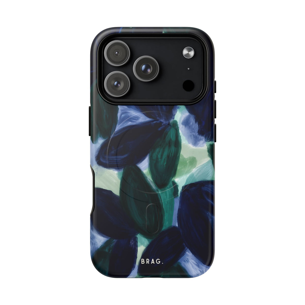 Indigo Garden MagSafe Tough Phone Case — Magnetic Protective Cover