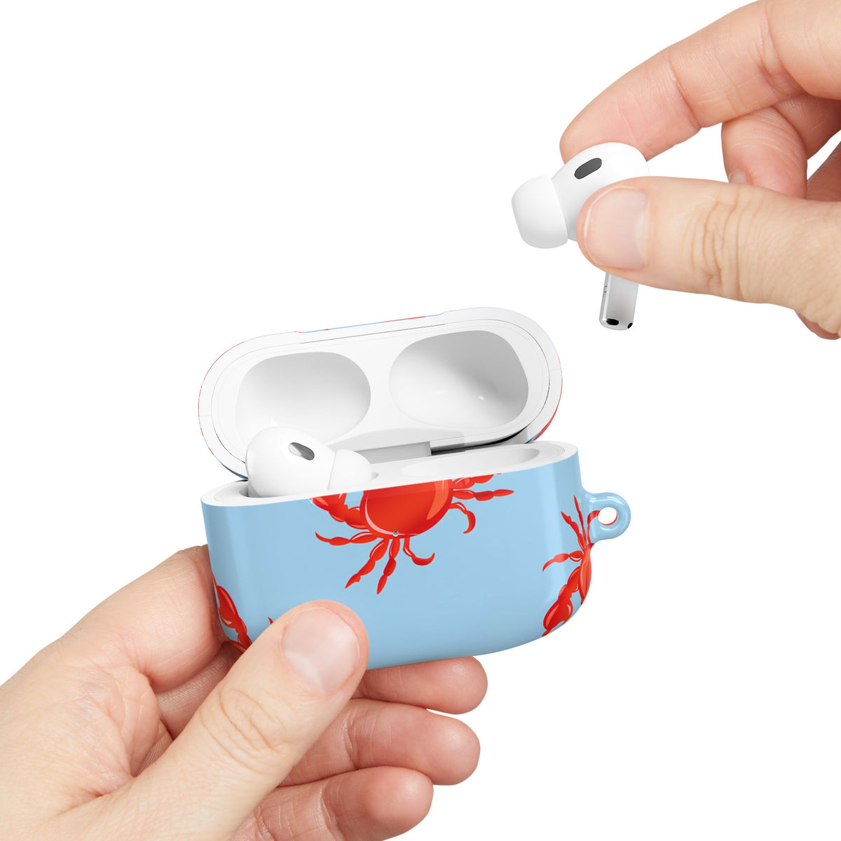 Crab Stack AirPod Case – Slim Protective Charging Case