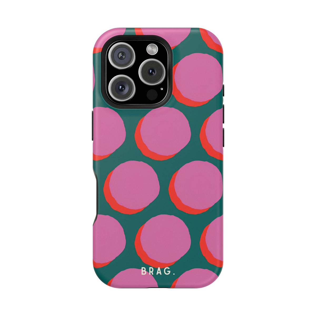 Pink Moon Magnetic Impact-Resistant Phone Case