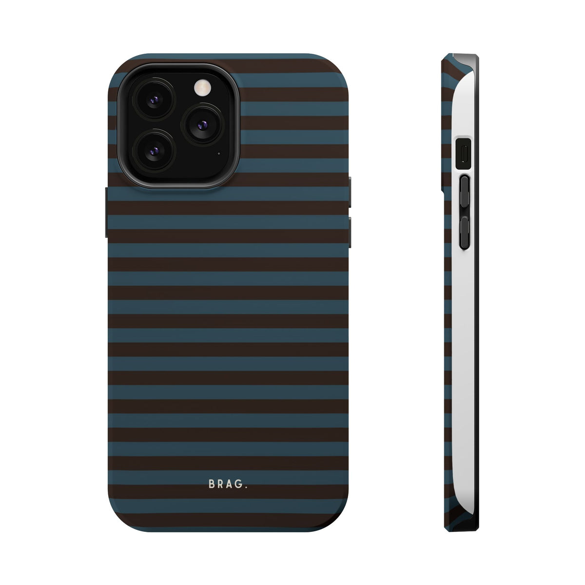 Seaside Stripe Magnetic Impact-Resistant Phone Case