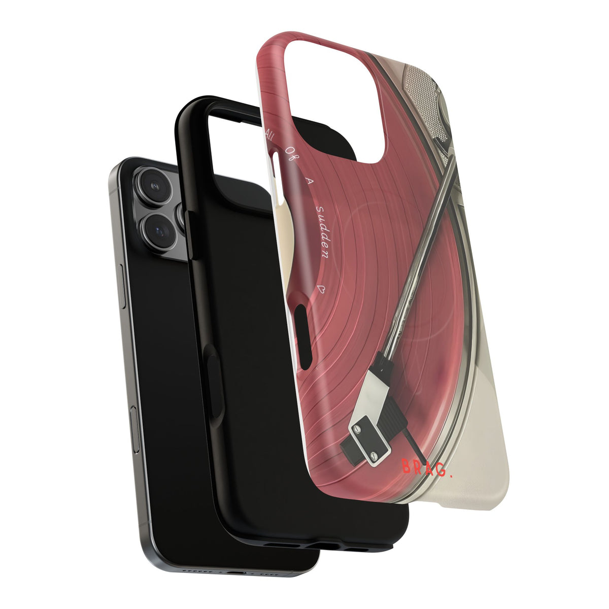 Vinyl Hour MagSafe Tough Phone Case — Magnetic Protective Cover