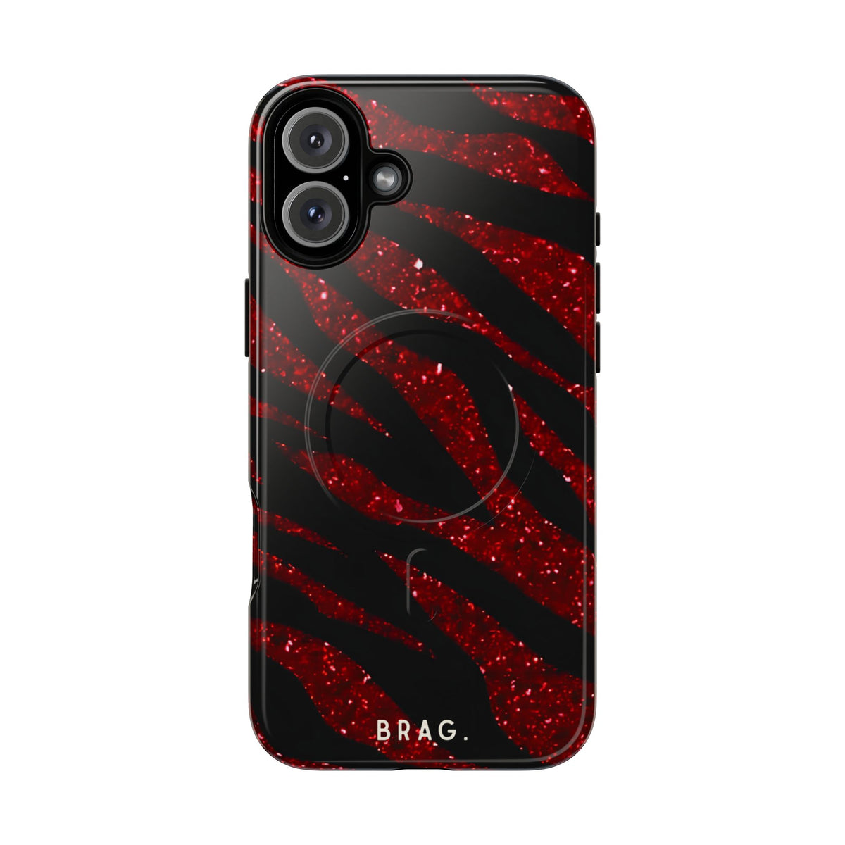 Red Tiger MagSafe Tough Phone Case — Magnetic Protective Cover
