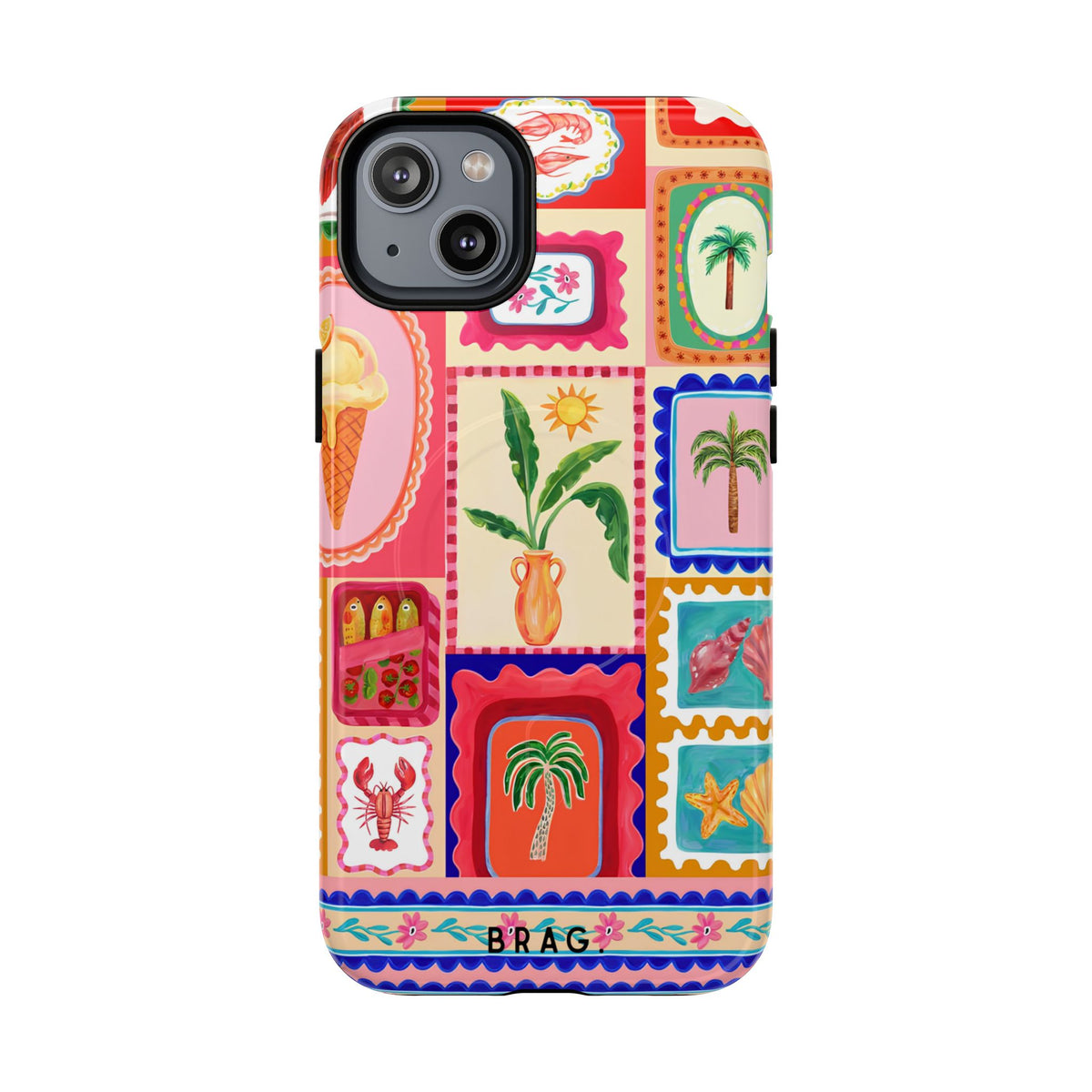 Postcard MagSafe Tough Phone Case — Magnetic Protective Cover