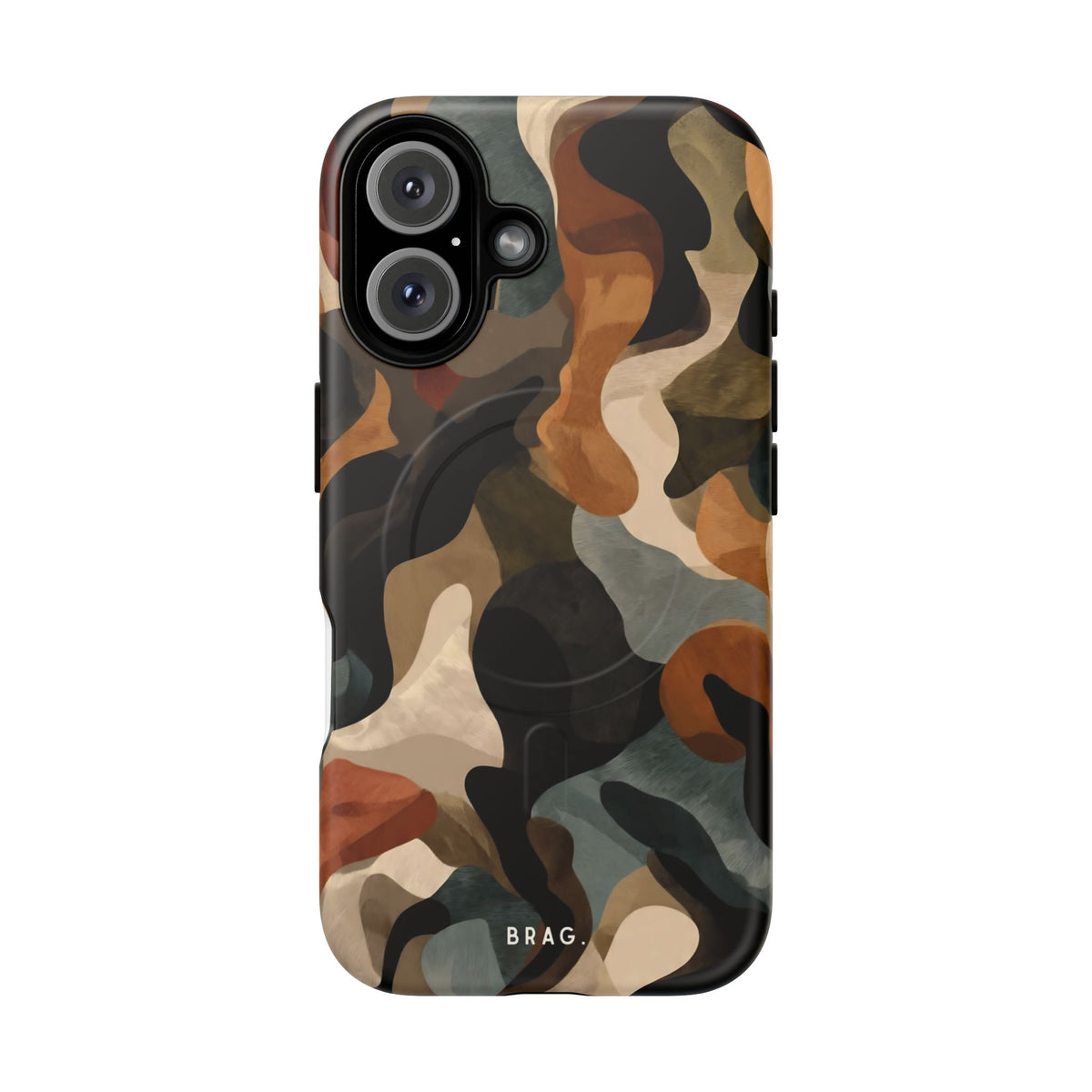 Desert Camo MagSafe Tough Phone Case — Magnetic Protective Cover