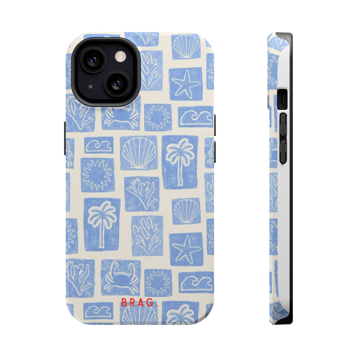 Azure Tiles Magnetic Impact-Resistant Phone Case