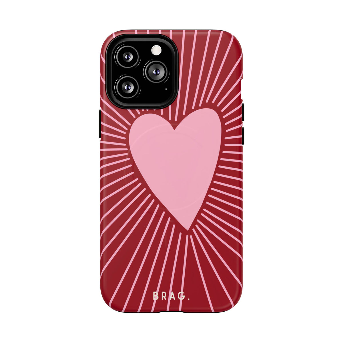 Heart Rush MagSafe Tough Phone Case — Magnetic Protective Cover