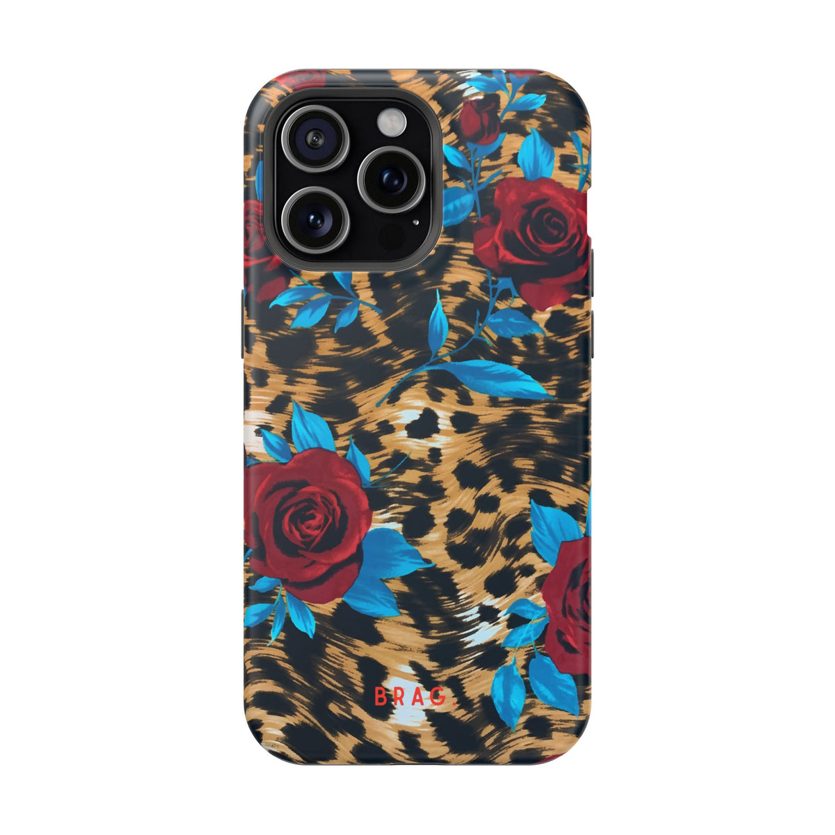 Wild Rose Magnetic Impact-Resistant Phone Case