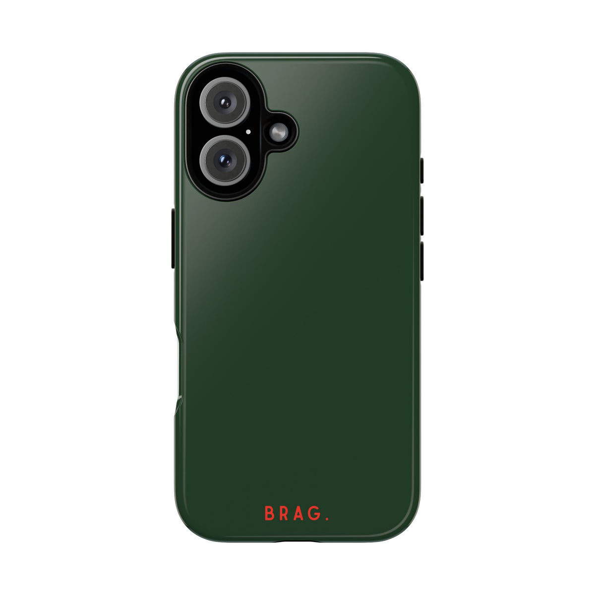 Brag Green Tough Phone Case – Shockproof Protective iPhone Cover