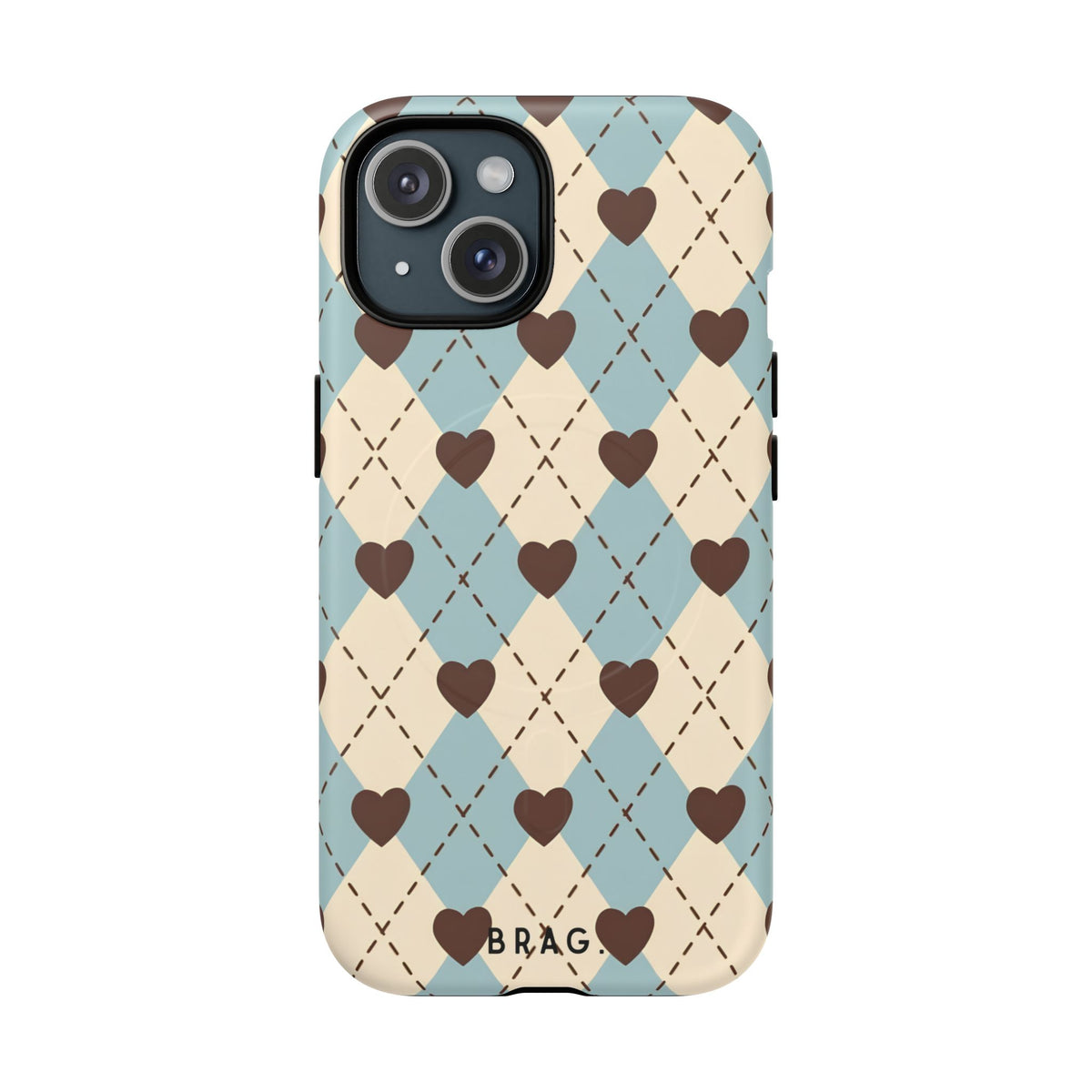 Sweetheart Plaid MagSafe Tough Phone Case — Magnetic Protective Cover