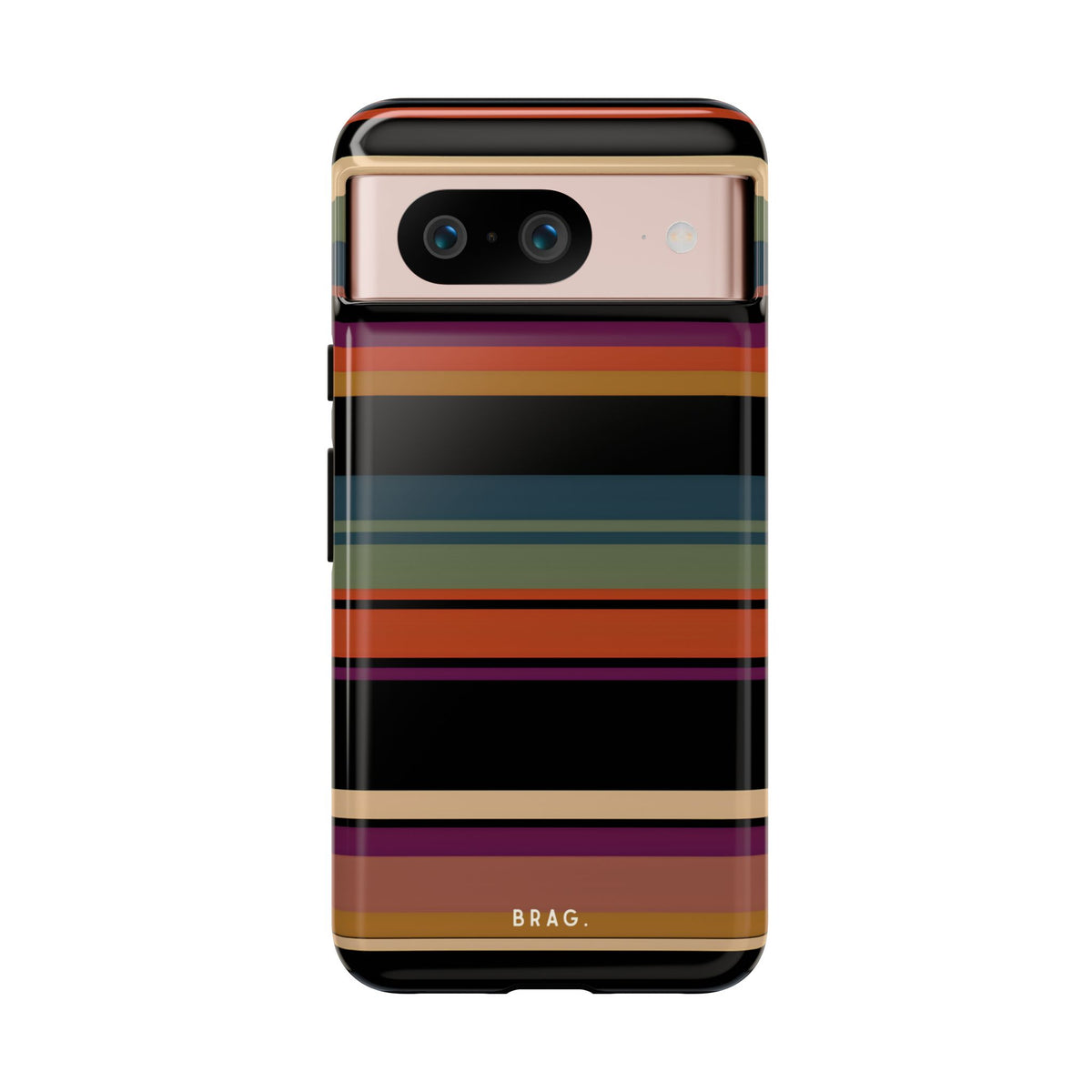 Market Stripe Tough Phone Case – Shockproof Protective iPhone Cover