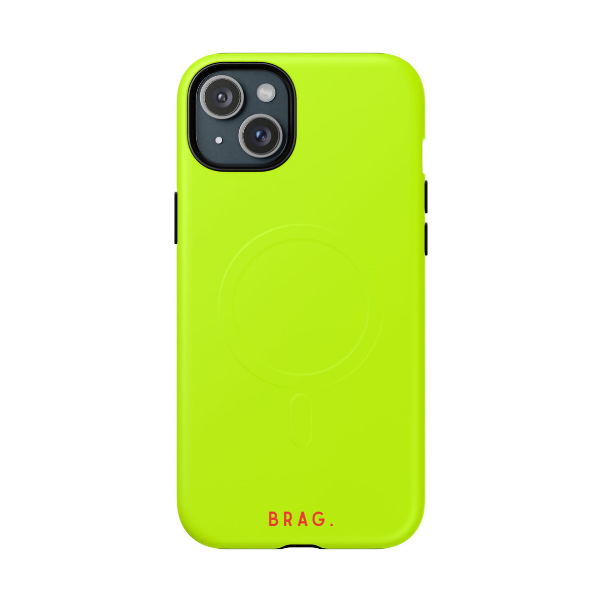 Brag Neon MagSafe Tough Phone Case — Magnetic Protective Cover