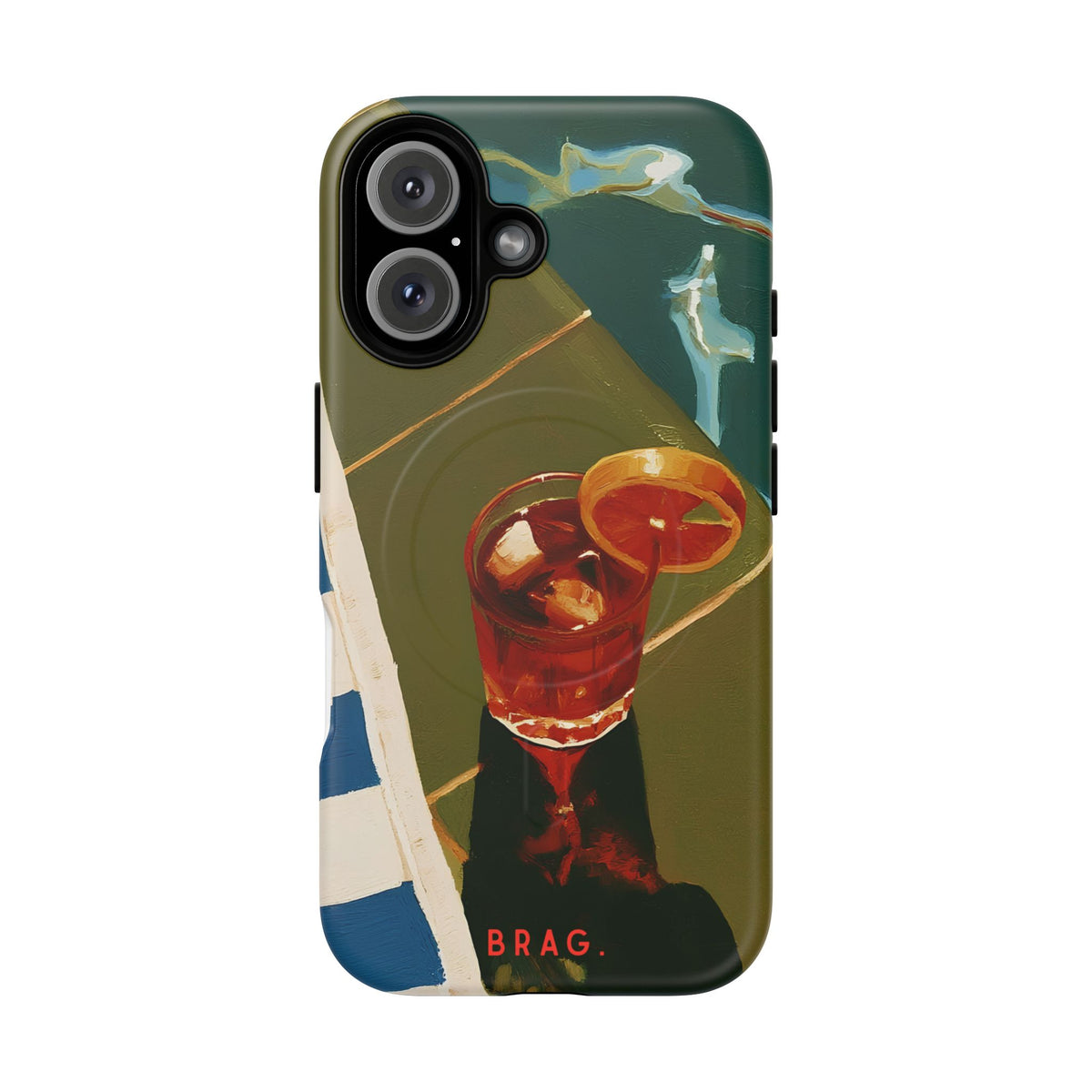 Aperol Hour MagSafe Tough Phone Case — Magnetic Protective Cover