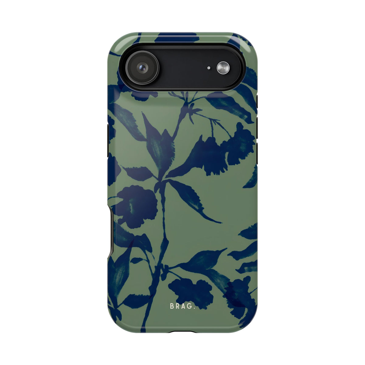 Sage Bloom Magnetic Impact-Resistant Phone Case