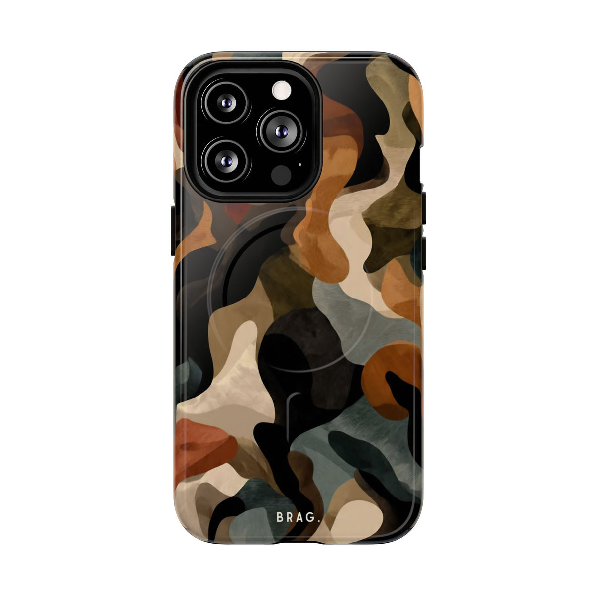 Desert Camo MagSafe Tough Phone Case — Magnetic Protective Cover