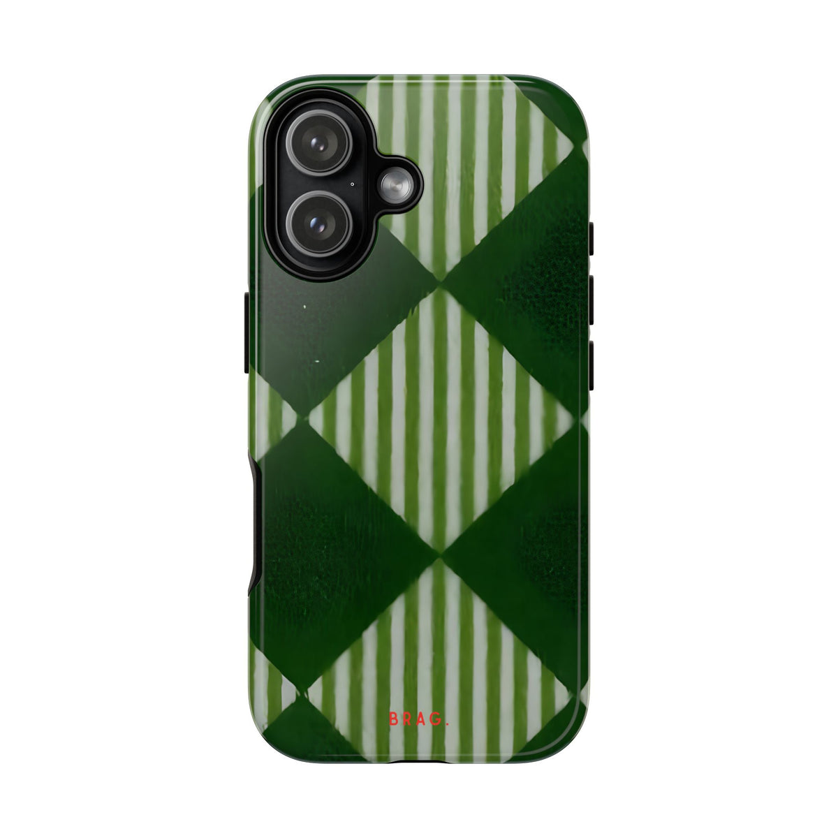 Woven Pattern Tough Phone Case – Shockproof Protective iPhone Cover