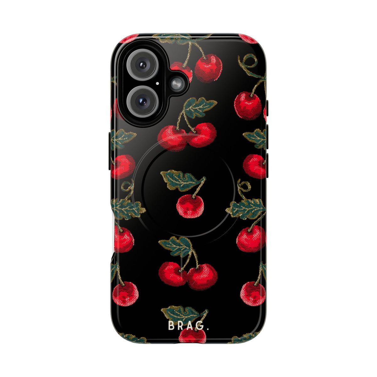 Cherry Bomb MagSafe Tough Phone Case — Magnetic Protective Cover